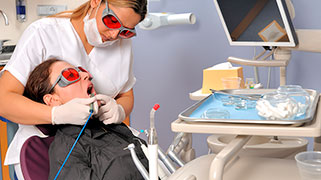 Clareamento dental led